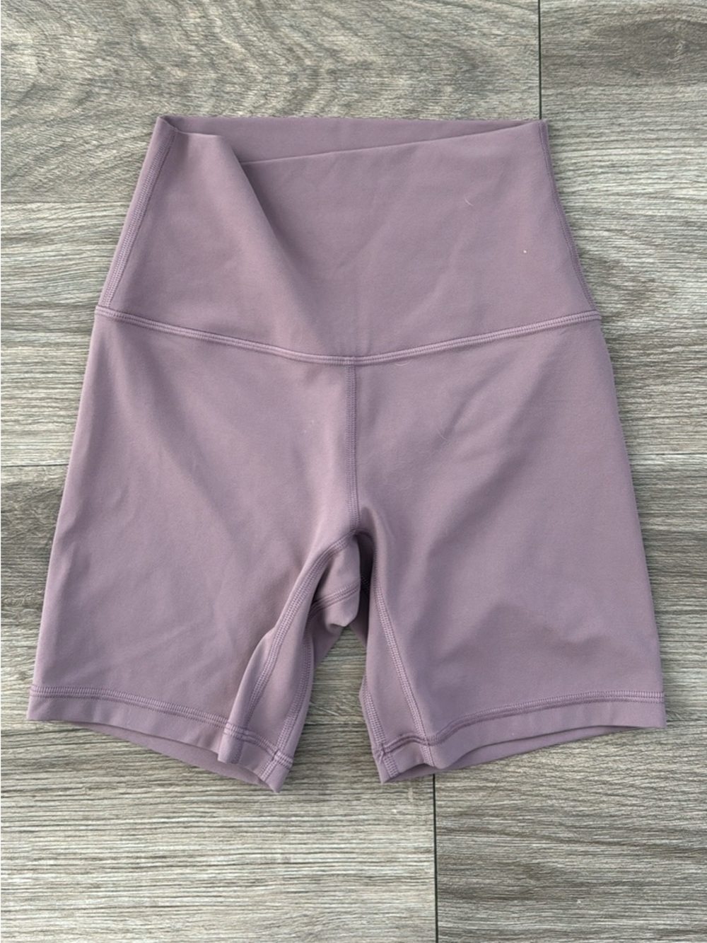 Lululemon 6” Purple Mauve Biker Shorts